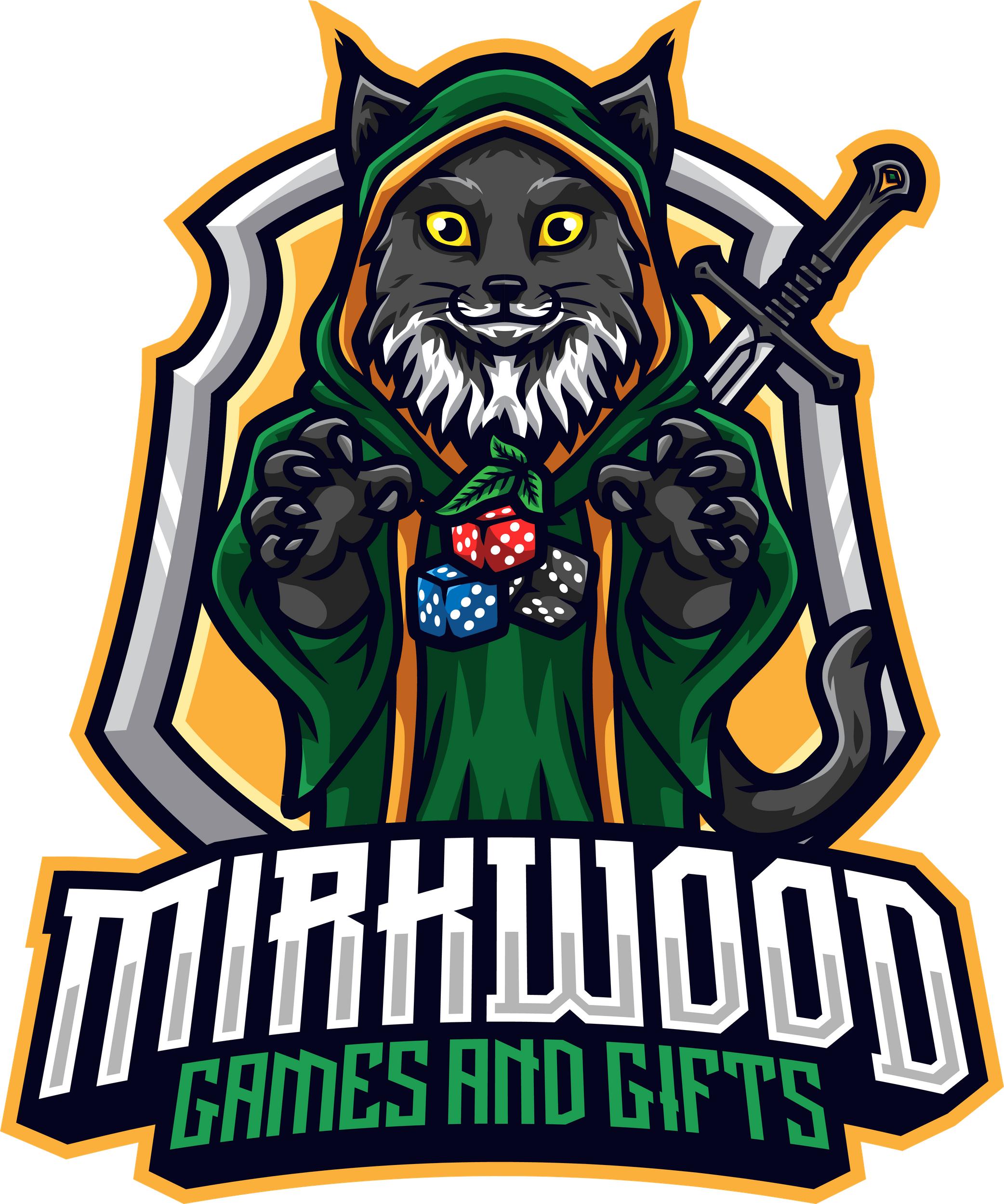 Mirkwood Games & Gifts Aragorn Logo